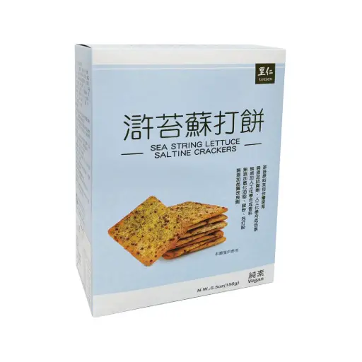 [SNC-BIS-13GX12-980] [LEEZEN] Sea String Lettuce Saltine Crackers (13g x 12 pkt)