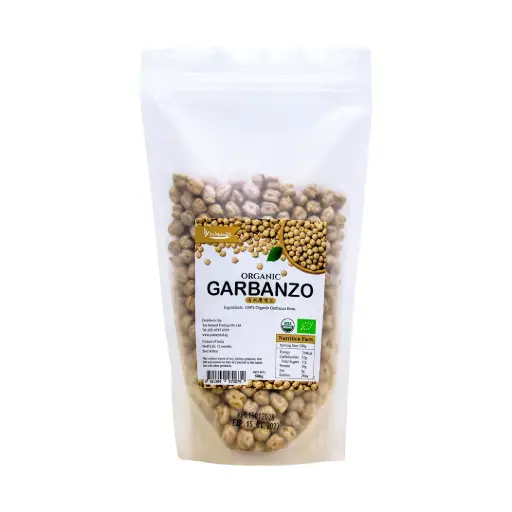 [PAN-GRN-500G-822] [YES NATURAL] Organic Garbanzo (500g)