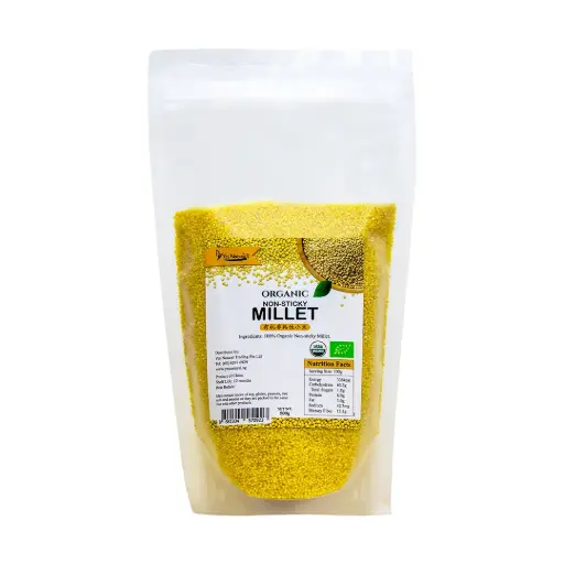 [PAN-GRN-500G-823] [YES NATURAL] Organic Non-Sticky Millet (500g)