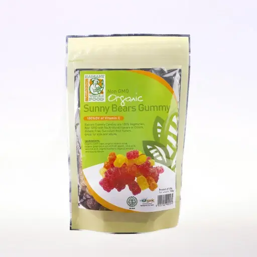 [SNC-SWT-1500G-1127] [RADIANT WHOLE FOOD] Organic Sunny Bears Gummy (150g)
